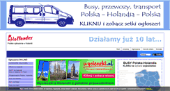 Desktop Screenshot of hollandex.pl